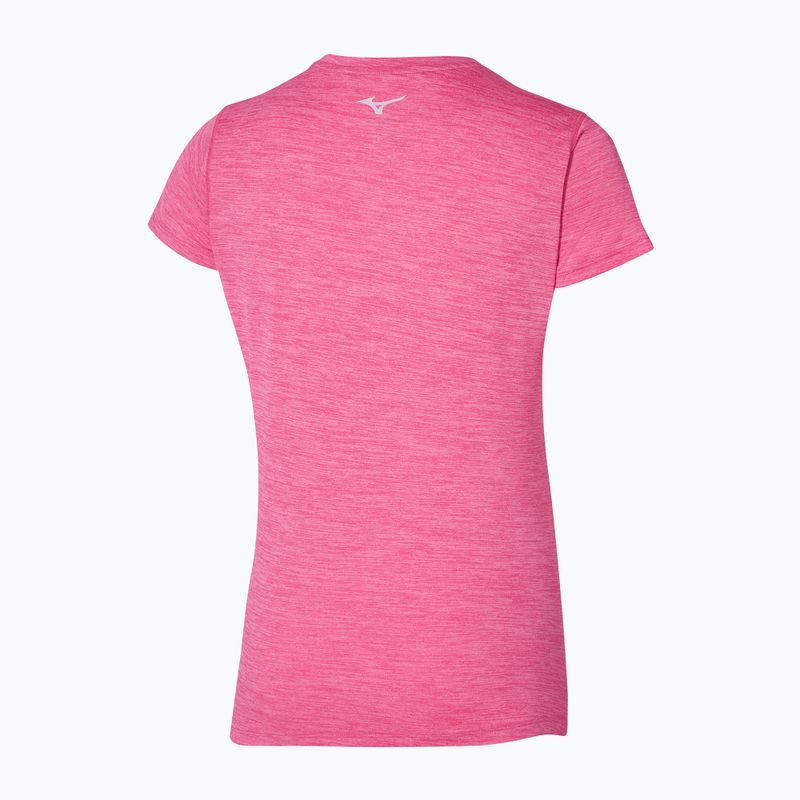 Tricou pentru femei Mizuno Impulse Core Tee sangria sunset 2