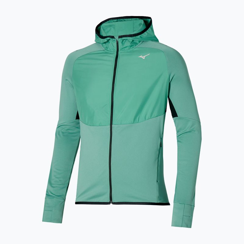 Jachetă de alergat pentru bărbați Mizuno Warmalite Hybrid FZ mineral blue/black 6