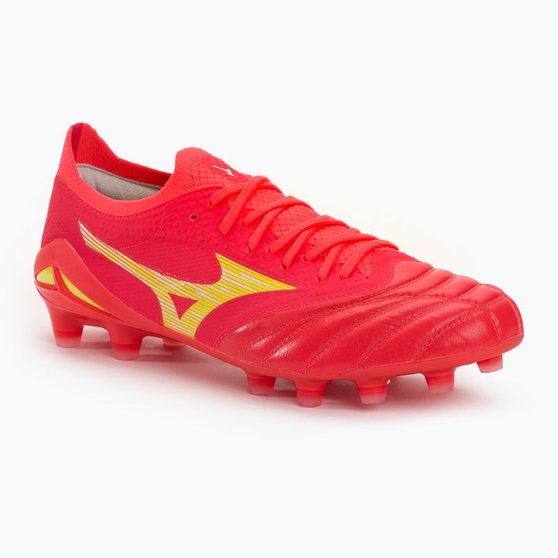 Bărbați Mizuno Morelia Neo IV Beta Elite MD ghete de fotbal pentru bărbați flery coral2/bolt2/flery coral2