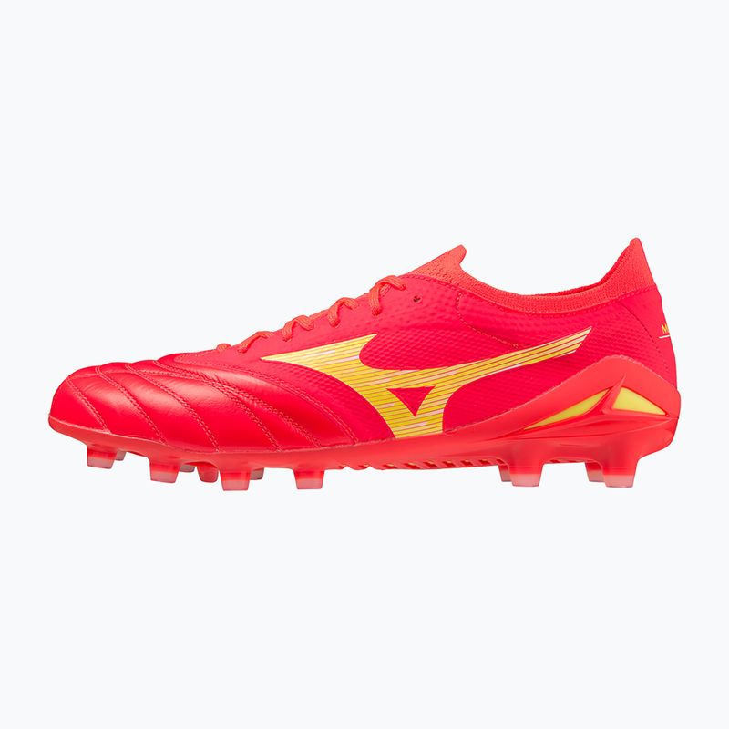 Bărbați Mizuno Morelia Neo IV Beta Elite MD ghete de fotbal pentru bărbați flery coral2/bolt2/flery coral2 3