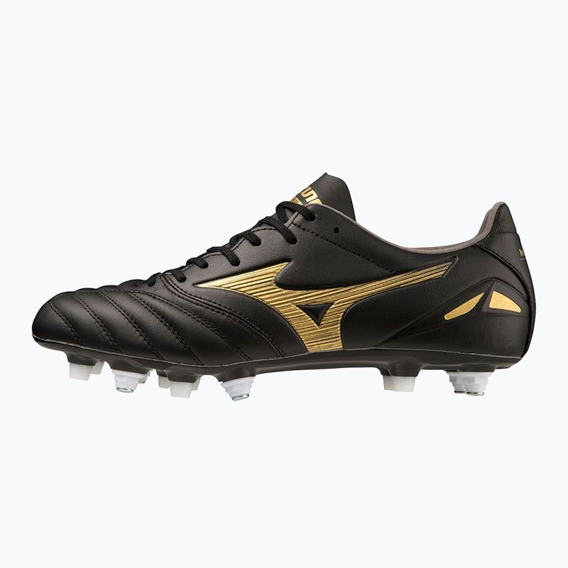 Încălțăminte de fotbal  Mizuno Morelia Neo IV Pro MIX black/gold/black