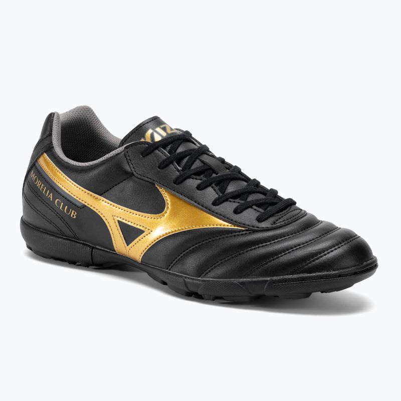 Încălțîminte de fotbal pentru bărbați Mizuno Morelia II Club AS black/gold/dark shadow