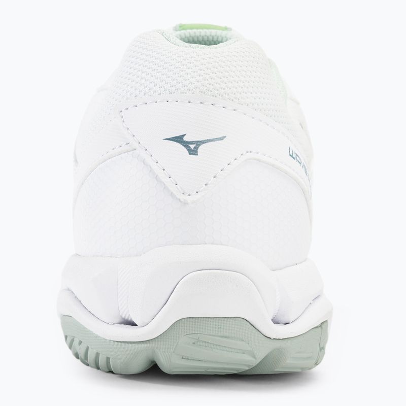 Încălțăminte de handbal pentru femei Mizuno Wave Phantom 3 white/glacial ridge/patinagreen 6