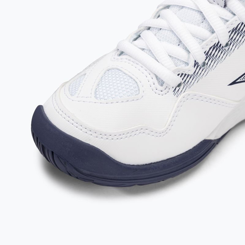 Încălțăminte de handbal pentru copii Mizuno Stealth Star 2 Jr white/blueribbon/mpgold 7