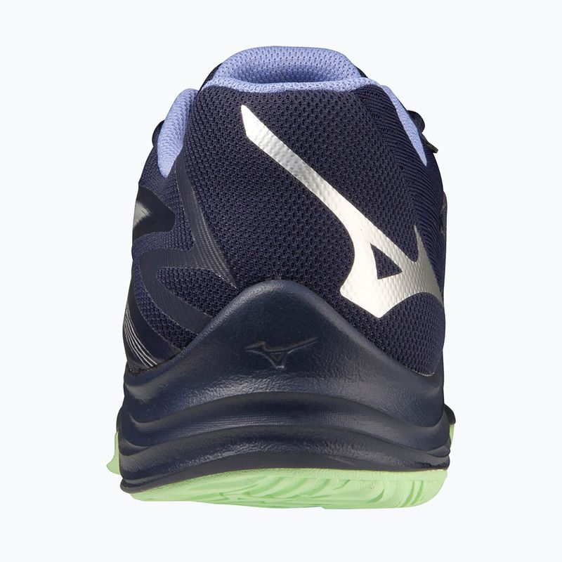 Pantofi de volei pentru bărbați Mizuno Thunder Blade Z evening blue / tech green / lolite 8