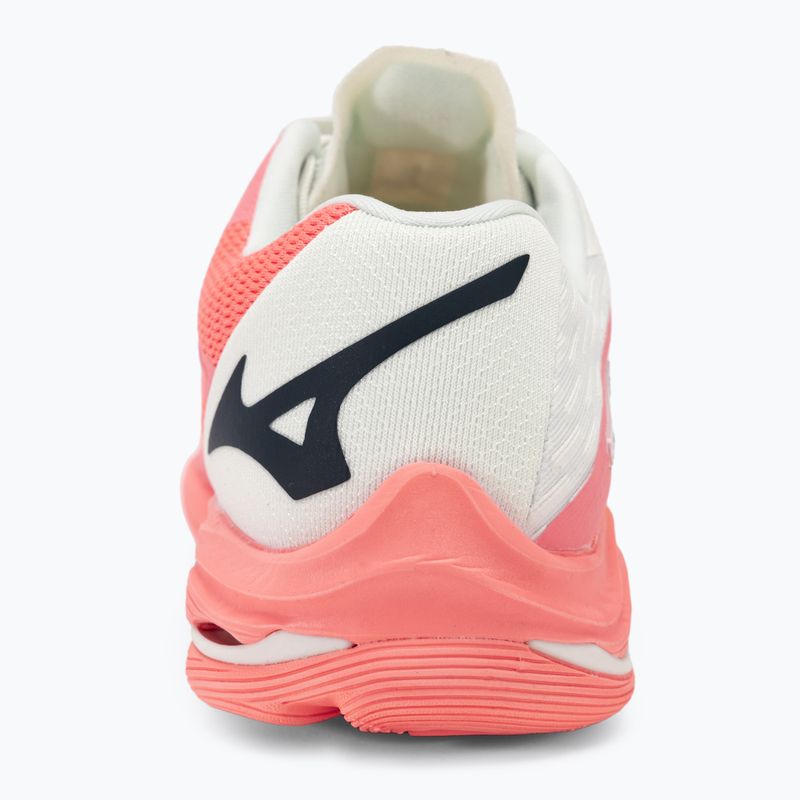 Încălțăminte de volei pentru femei Mizuno Wave Lightning Z7 candycoral/black/bolt2neon 6