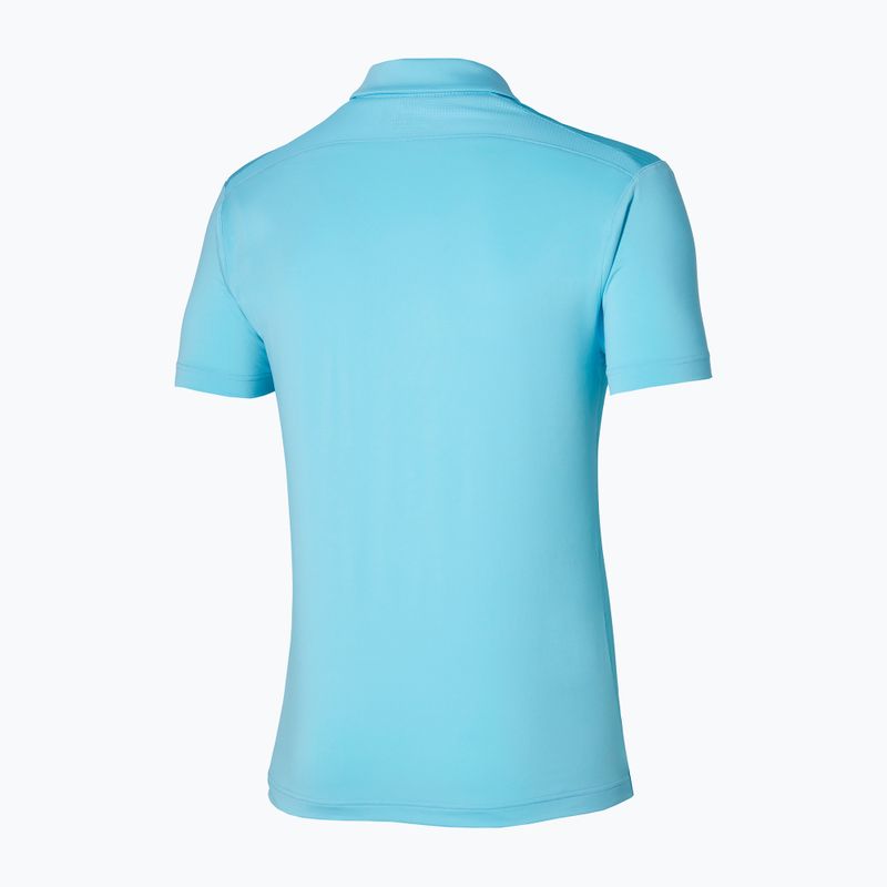 Tricou polo de tenis pentru bărbați Mizuno Charge Shadow Polo blue glow 4