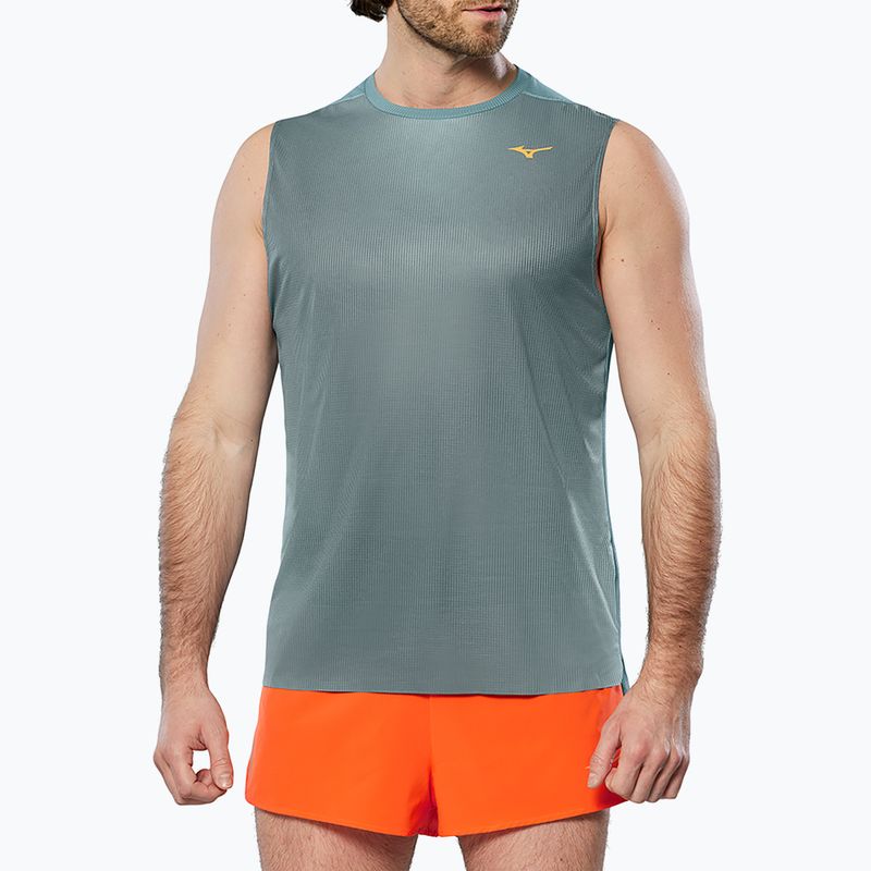 Tank top de alergare pentru bărbați Mizuno Aero Tank lead