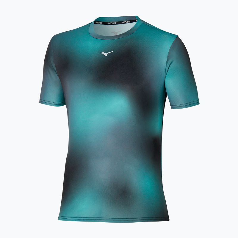 Tricou de alergat pentru bărbați Mizuno Core Graphic Tee aquifer