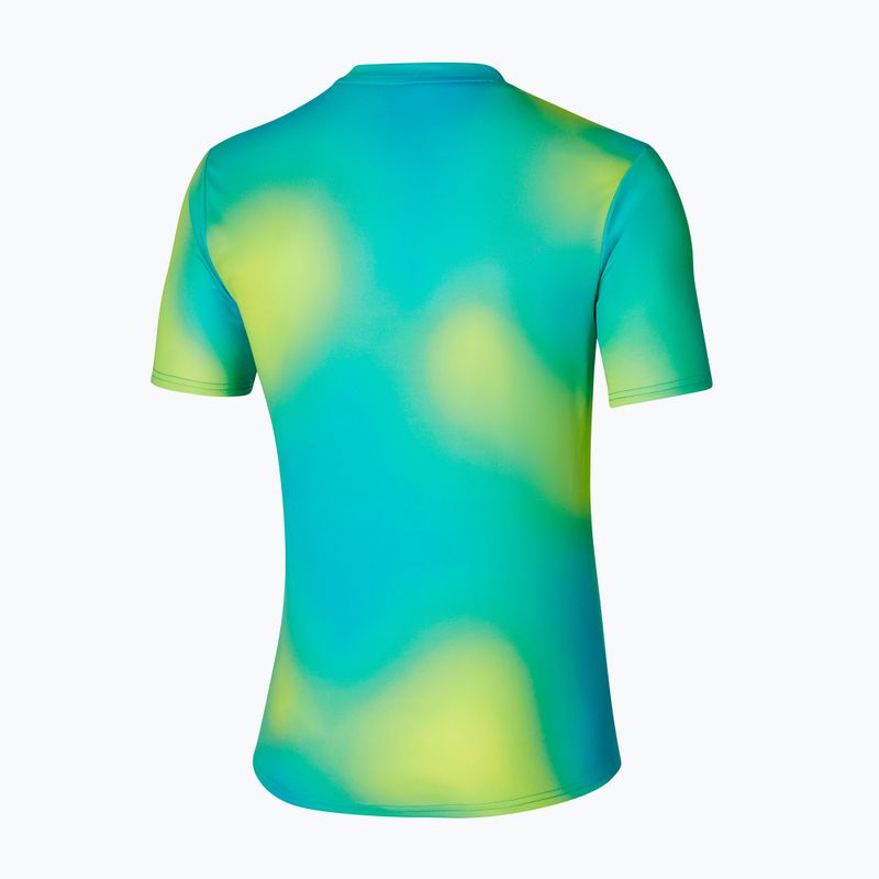 Tricou de alergare pentru bărbați Mizuno Core Graphic Tee lime 2