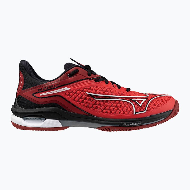 Încălțăminte de tenis pentru bărbați Mizuno Wave Exceed Tour 6 AC radiant red/white/black 8
