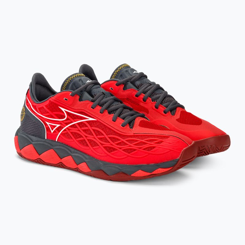 Încălțăminte de tenis pentru bărbați Mizuno Wave Enforce Tour AC radiant red/white/ebony 5
