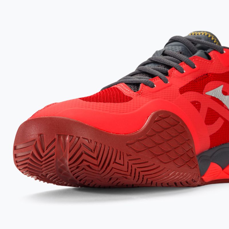 Încălțăminte de tenis pentru bărbați Mizuno Wave Enforce Tour AC radiant red/white/ebony 9