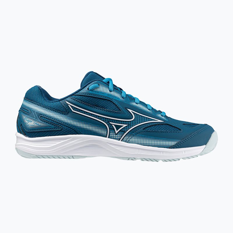 Încălțăminte de tenis Mizuno Break Shot 4 AC moroccan blue / white / blue glow 8