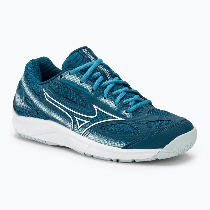 Încălțăminte de tenis Mizuno Break Shot 4 AC moroccan blue / white / blue glow