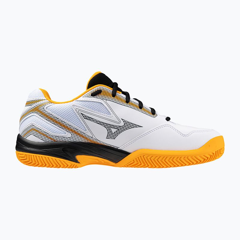 Încălțăminte de tenis pentru bărbați Mizuno Break Shot 4 Padel white / dress blues / carrot curl
