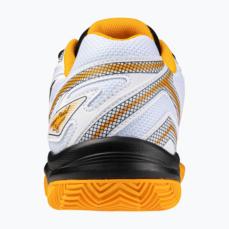Încălțăminte de tenis pentru bărbați Mizuno Break Shot 4 Padel white / dress blues / carrot curl