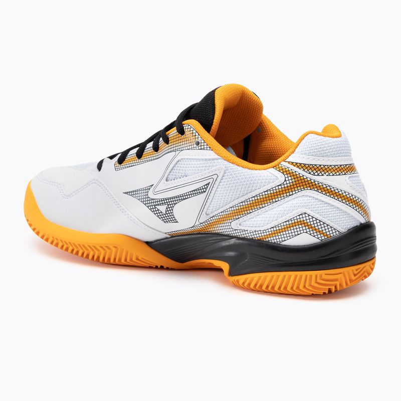 Încălțăminte de tenis pentru bărbați Mizuno Break Shot 4 Padel white / dress blues / carrot curl
