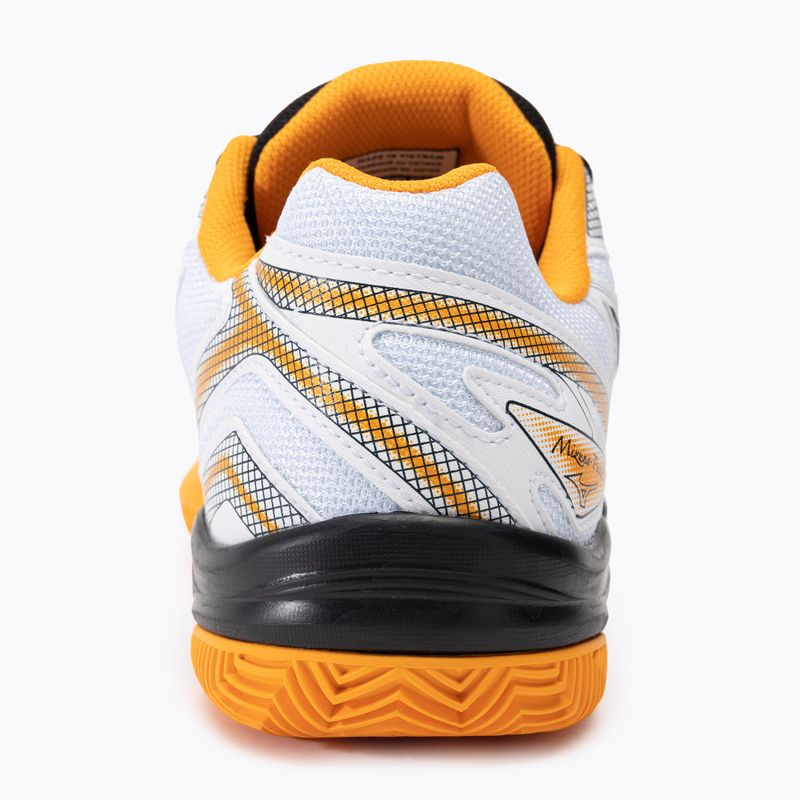 Încălțăminte de tenis pentru bărbați Mizuno Break Shot 4 Padel white / dress blues / carrot curl