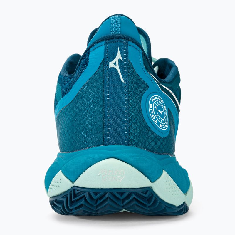 Încălțăminte de tenis pentru bărbați Mizuno Wave Enforce Tour CC moroccan blue/white/bluejay 7