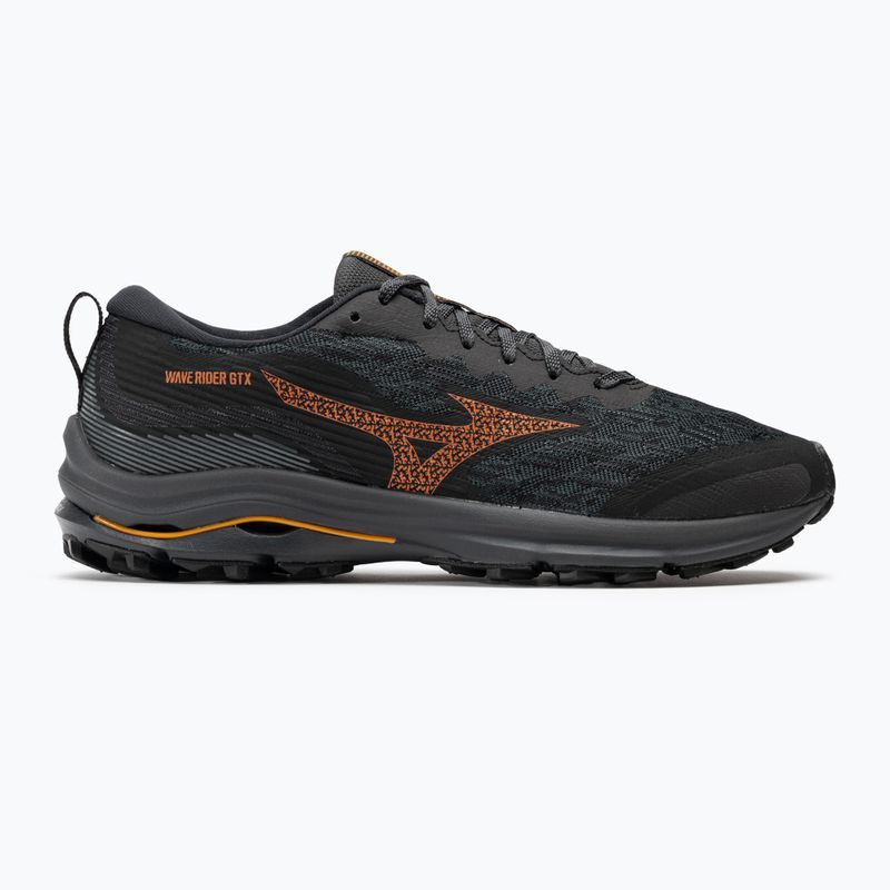 Încălțăminte de alergat pentru bărbați Mizuno Wave Rider GTX black/nasturtium/carrot curl 2