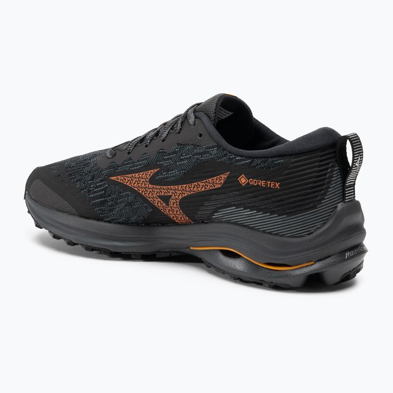 Încălțăminte de alergat pentru bărbați Mizuno Wave Rider GTX black/nasturtium/carrot curl 3