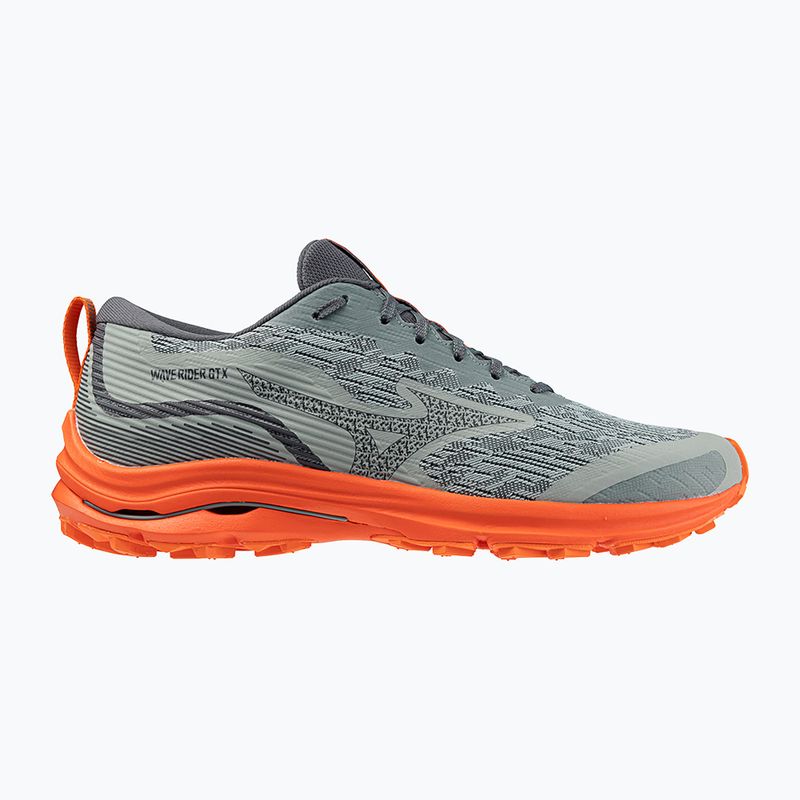 Încălțăminte de alergare pentru bărbați Mizuno Wave Rider GTX abyss/ ebony/ tangerine tango 9