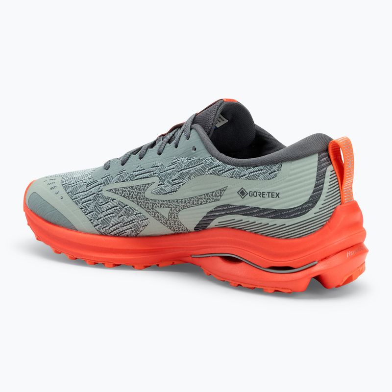 Încălțăminte de alergare pentru bărbați Mizuno Wave Rider GTX abyss/ ebony/ tangerine tango 3