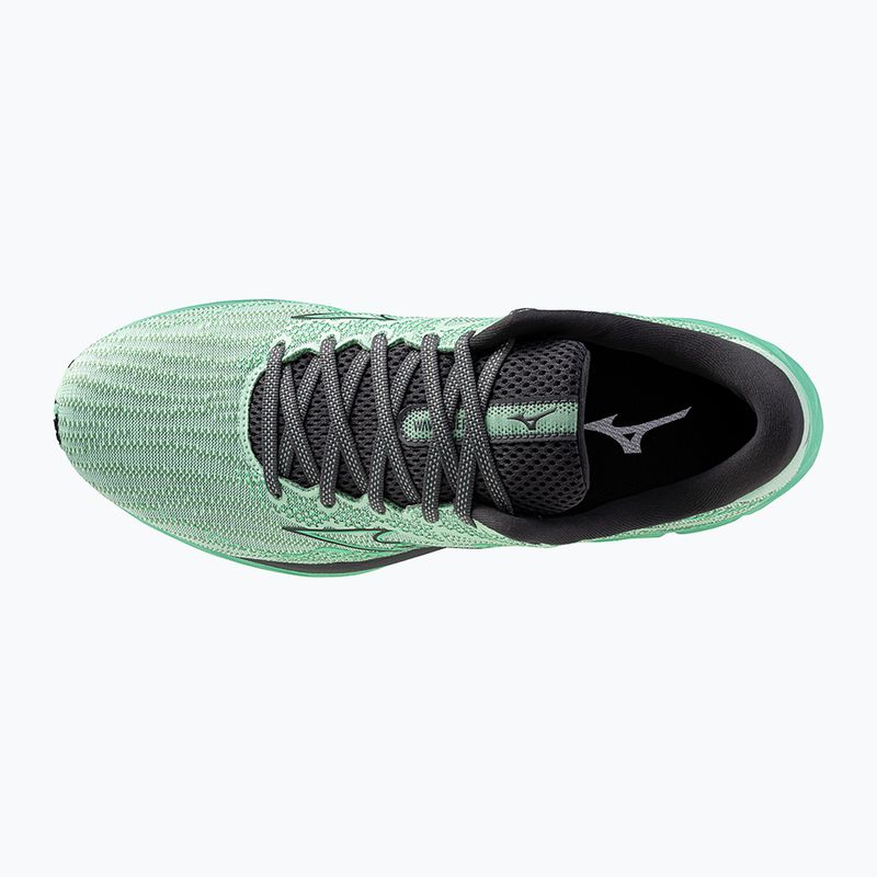 Încălțăminte de alergat pentru bărbați Mizuno Wave Rider 27 grayed jade/black oyster/jade cream 5