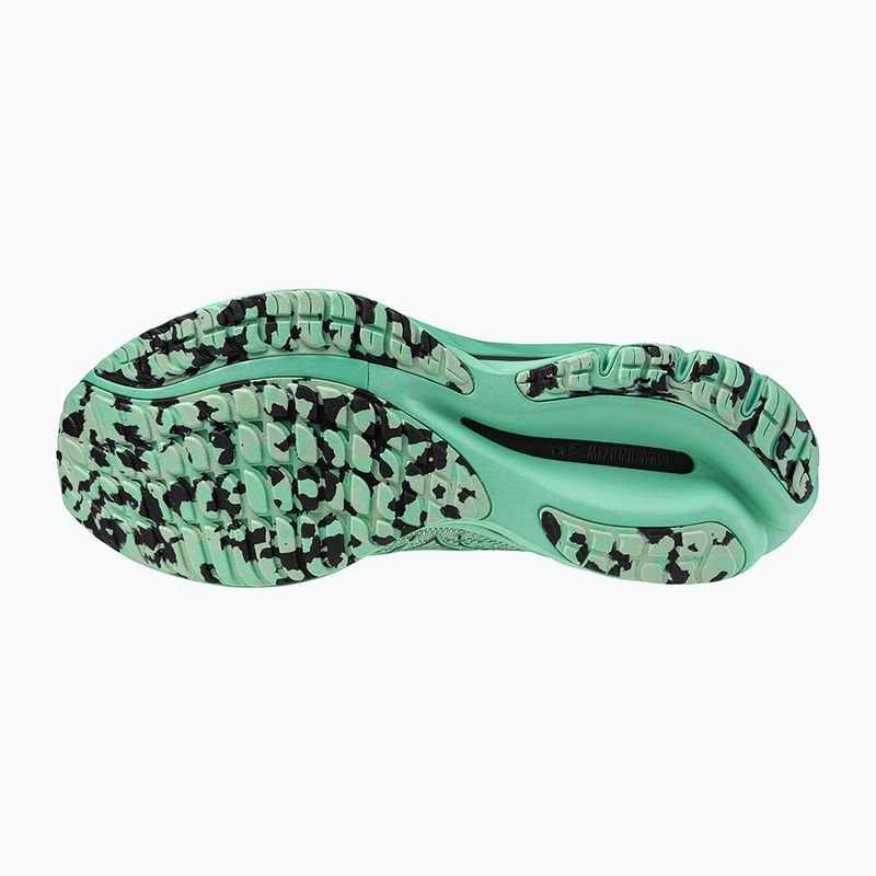 Încălțăminte de alergat pentru bărbați Mizuno Wave Rider 27 grayed jade/black oyster/jade cream 6