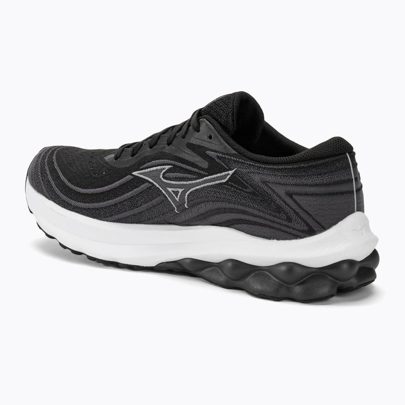 Încălțăminte de alergat pentru bărbați Mizuno Wave Skyrise 5 black/white/cayenne 3