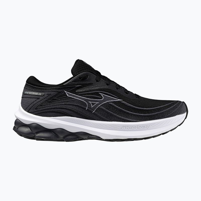 Încălțăminte de alergat pentru bărbați Mizuno Wave Skyrise 5 black/white/cayenne 8