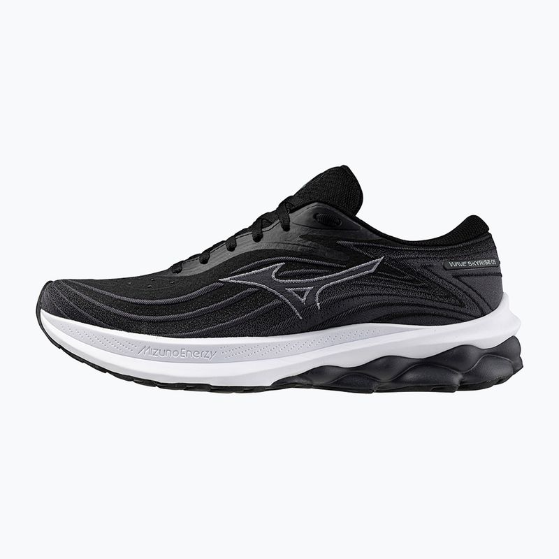 Încălțăminte de alergat pentru bărbați Mizuno Wave Skyrise 5 black/white/cayenne 9