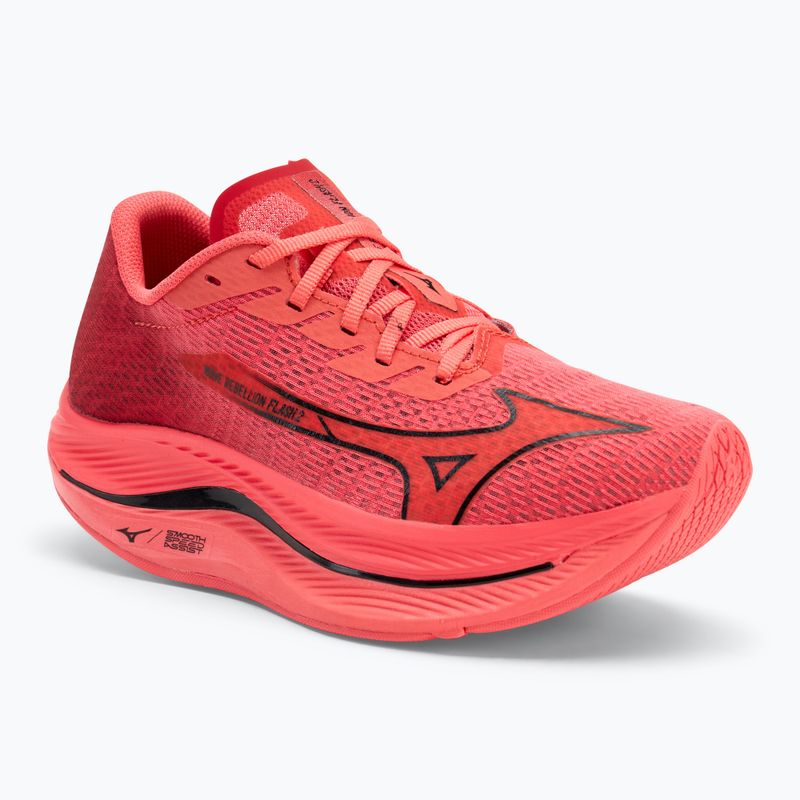 Încălțăminte de alergare Mizuno Wave Rebellion Flash 2  dubarry/ black/ cranberry