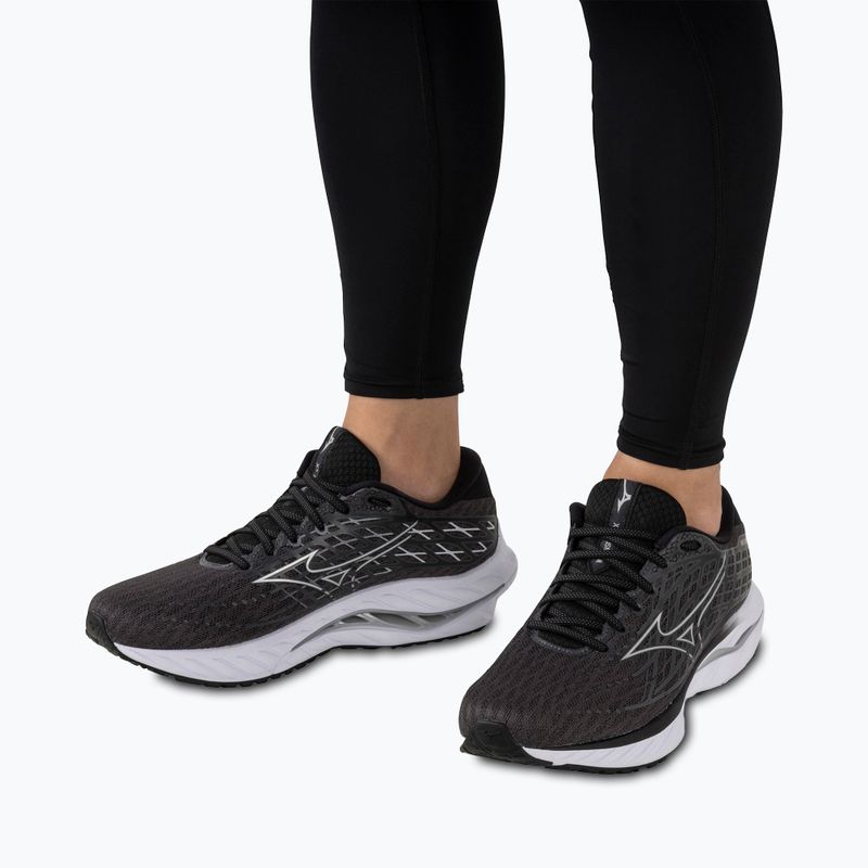 Încălțăminte de alergat pentru bărbați Mizuno Wave Inspire 20 ebony/white/black 4