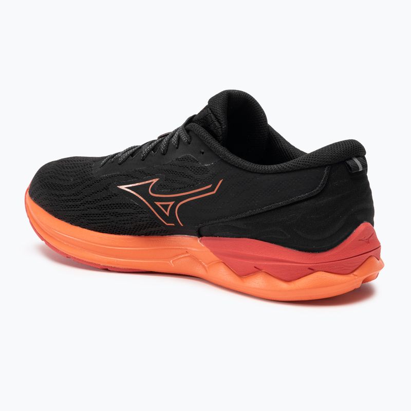 Încălțăminte de alergat pentru bărbați Mizuno Wave Revolt 3 black/nasturtium/cayenne 3