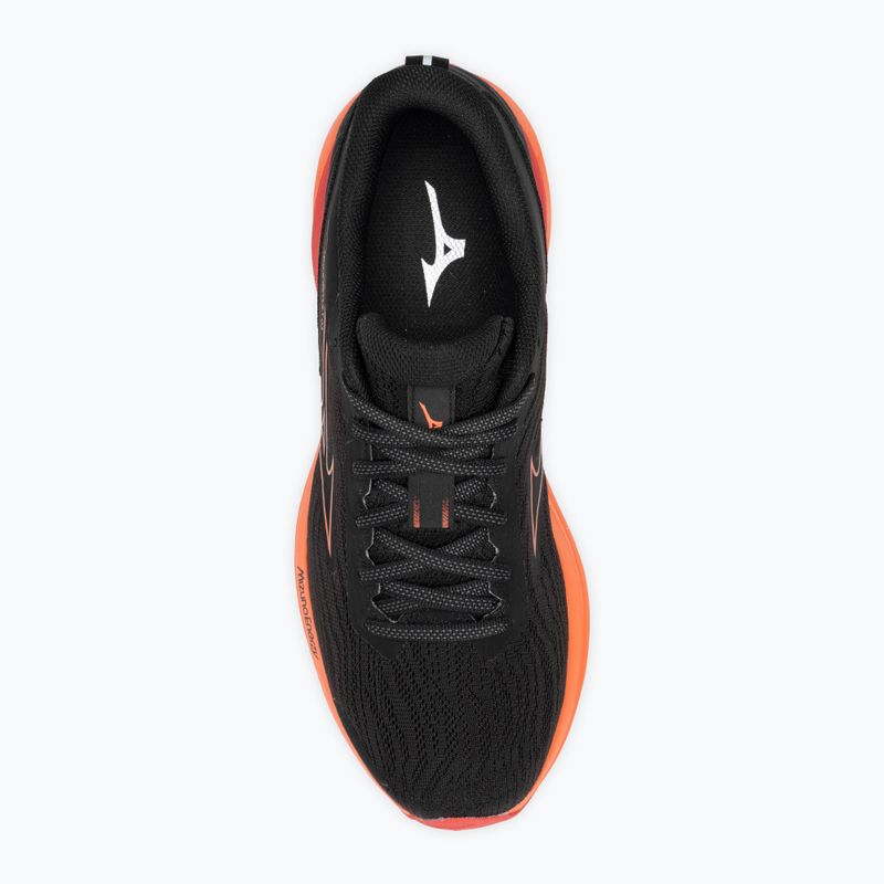 Încălțăminte de alergat pentru bărbați Mizuno Wave Revolt 3 black/nasturtium/cayenne 5