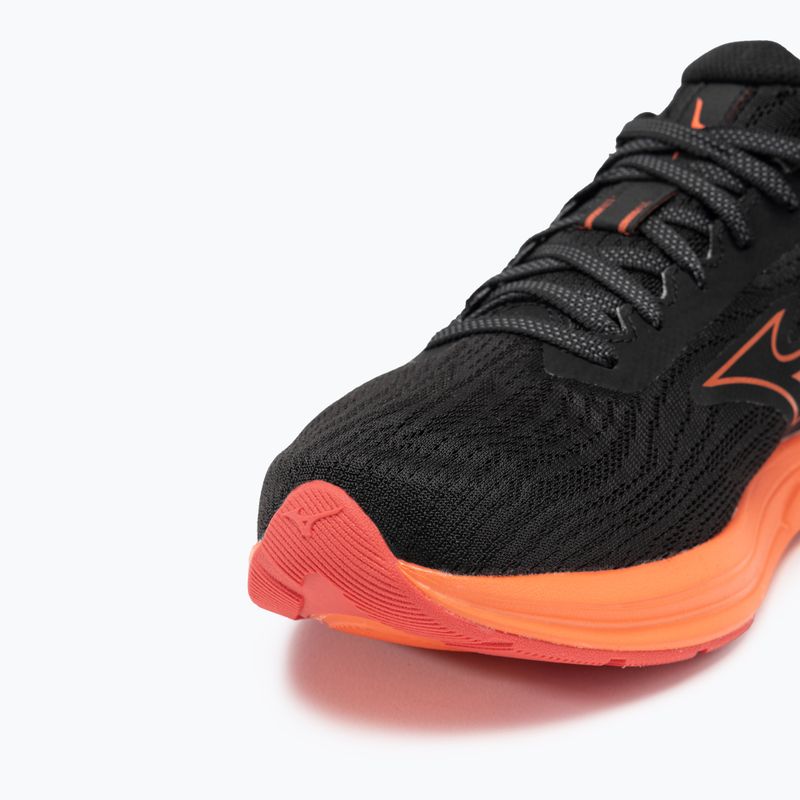 Încălțăminte de alergat pentru bărbați Mizuno Wave Revolt 3 black/nasturtium/cayenne 7