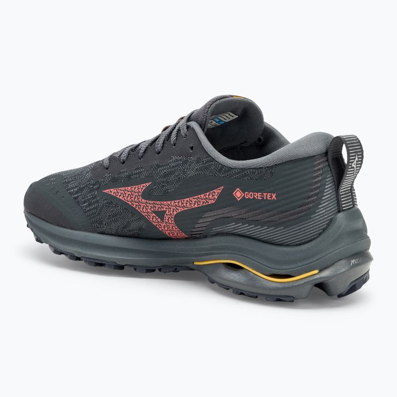 Încălțăminte de alergare pentru femei Mizuno Wave Rider GTX ebony/ dubarry/ citrus 3