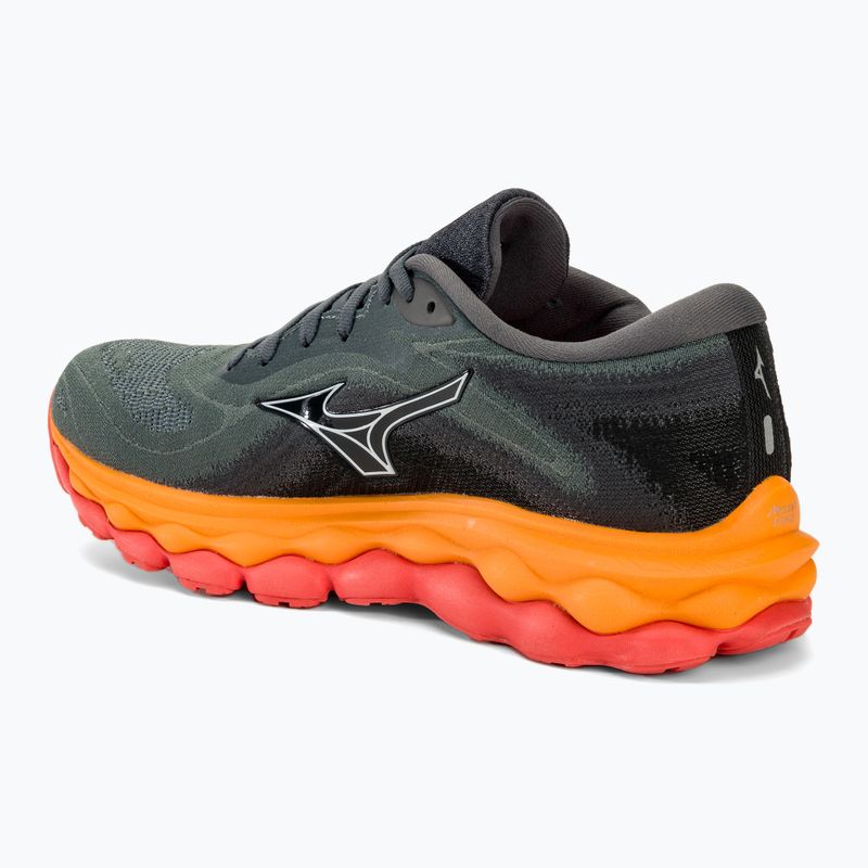 Încălțăminte de alergat pentru femei Mizuno Wave Sky 7 turbulence/white/carrot curl 4
