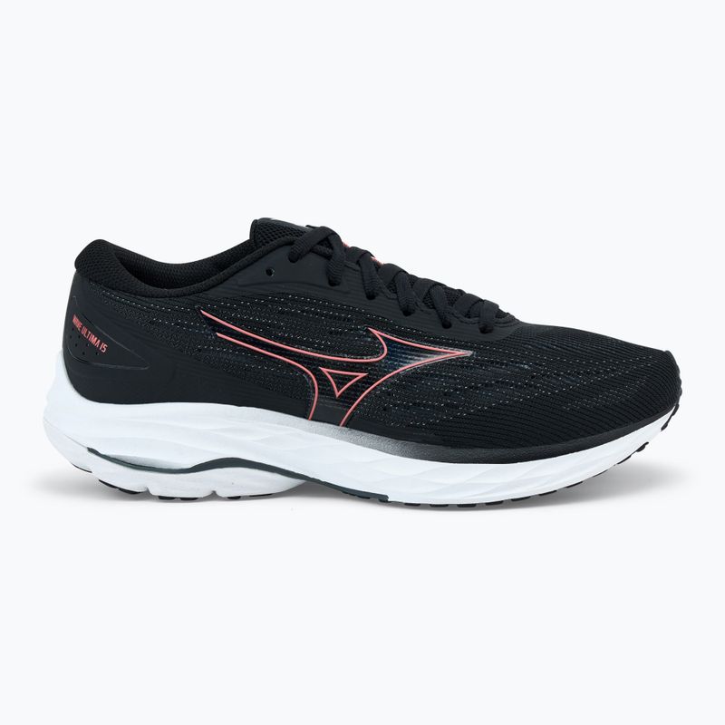 Încălțăminte de alergare pentru femei Mizuno Wave Ultima 15 black/ dubarry/ oyster mushroom 2