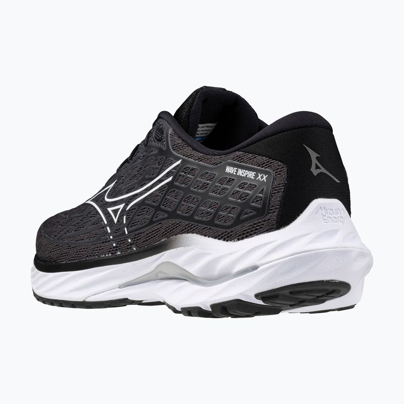 Încălțăminte de alergare pentru femei Mizuno Wave Inspire 20  ebony/ white/ black 5