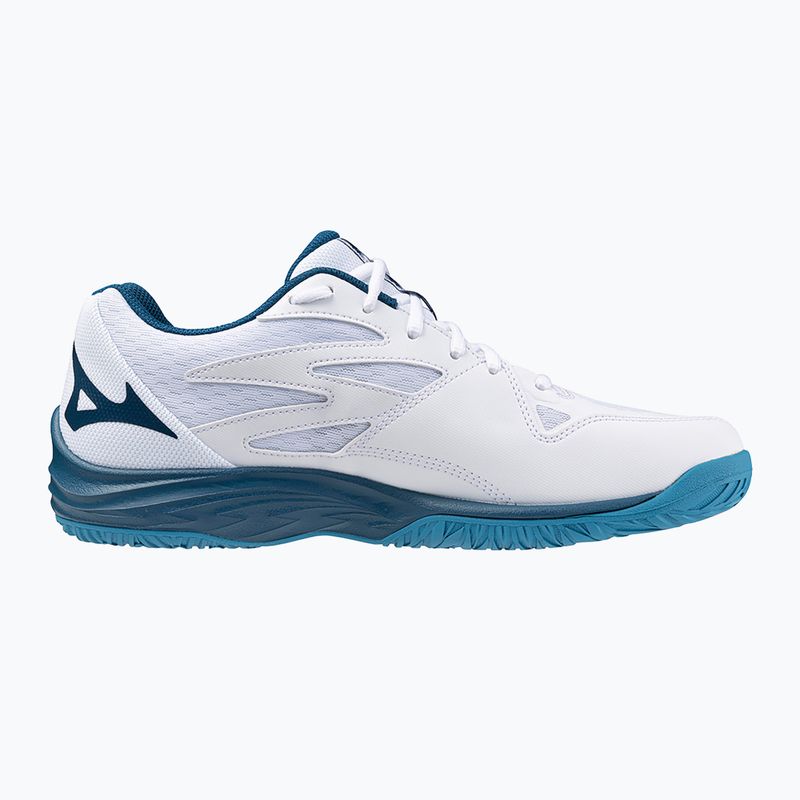 Încălțăminte de volei pentru bărbați Mizuno Thunder Blade Z white/sailor blue/silver 9