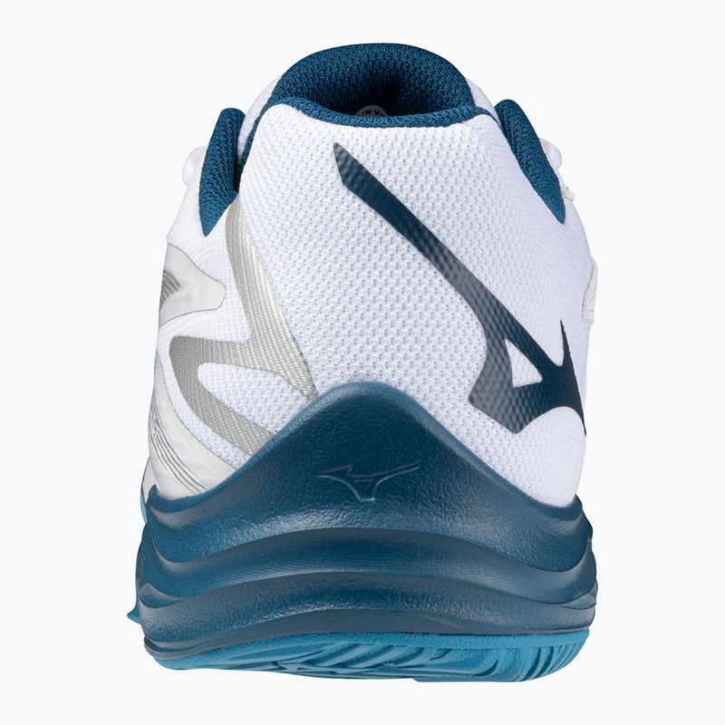 Încălțăminte de volei pentru bărbați Mizuno Thunder Blade Z white/sailor blue/silver 10