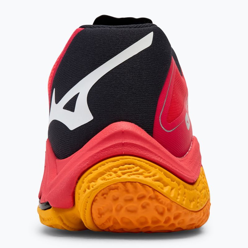 Încălțăminte de volei Mizuno Wave Lightning Z8 radiant red/ white/ carrot curl 6