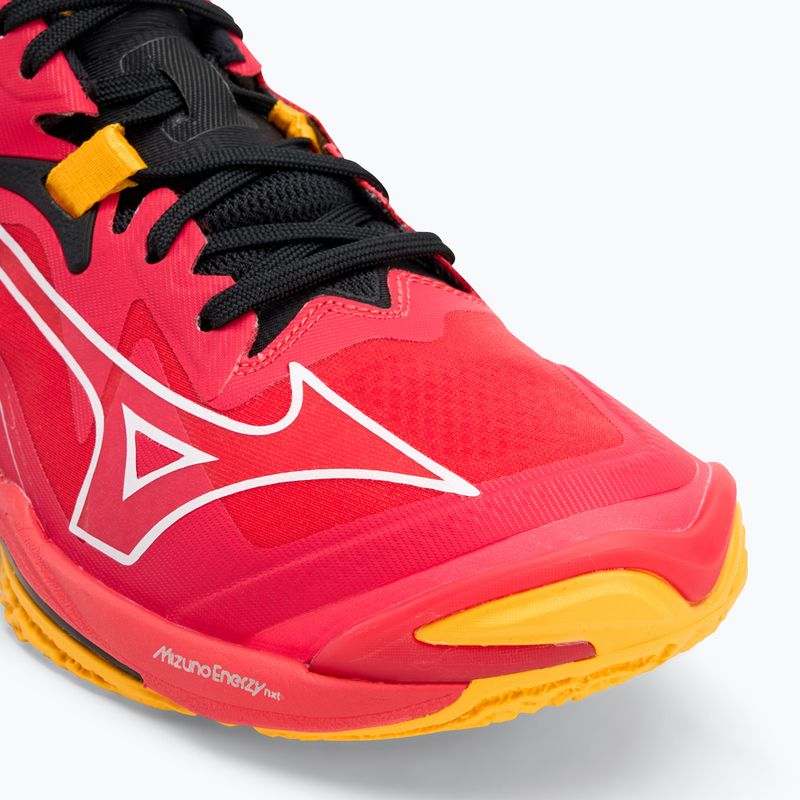 Încălțăminte de volei Mizuno Wave Lightning Z8 radiant red/ white/ carrot curl 7