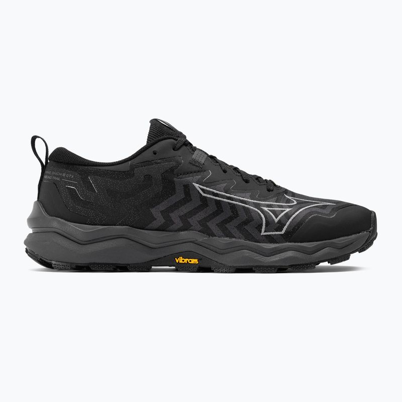 Încălțăminte de alergat pentru bărbați Mizuno Wave Daichi 8 GTX ebony/ultimate gray/black 2