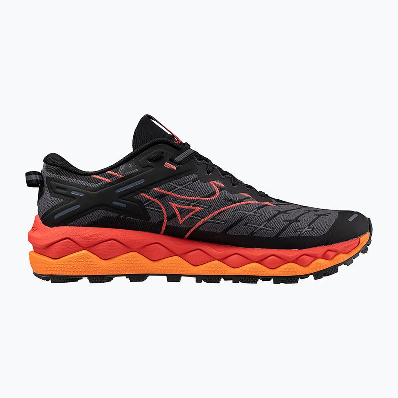 Încălțăminte de alergat pentru bărbați Mizuno Wave Mujin 10 black/cayenne/nasturtium 9