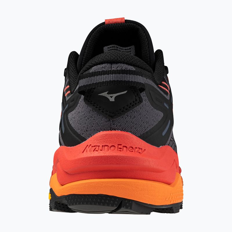 Încălțăminte de alergat pentru bărbați Mizuno Wave Mujin 10 black/cayenne/nasturtium 10