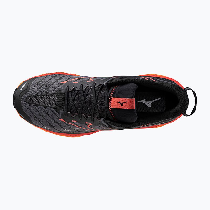 Încălțăminte de alergat pentru bărbați Mizuno Wave Mujin 10 black/cayenne/nasturtium 11